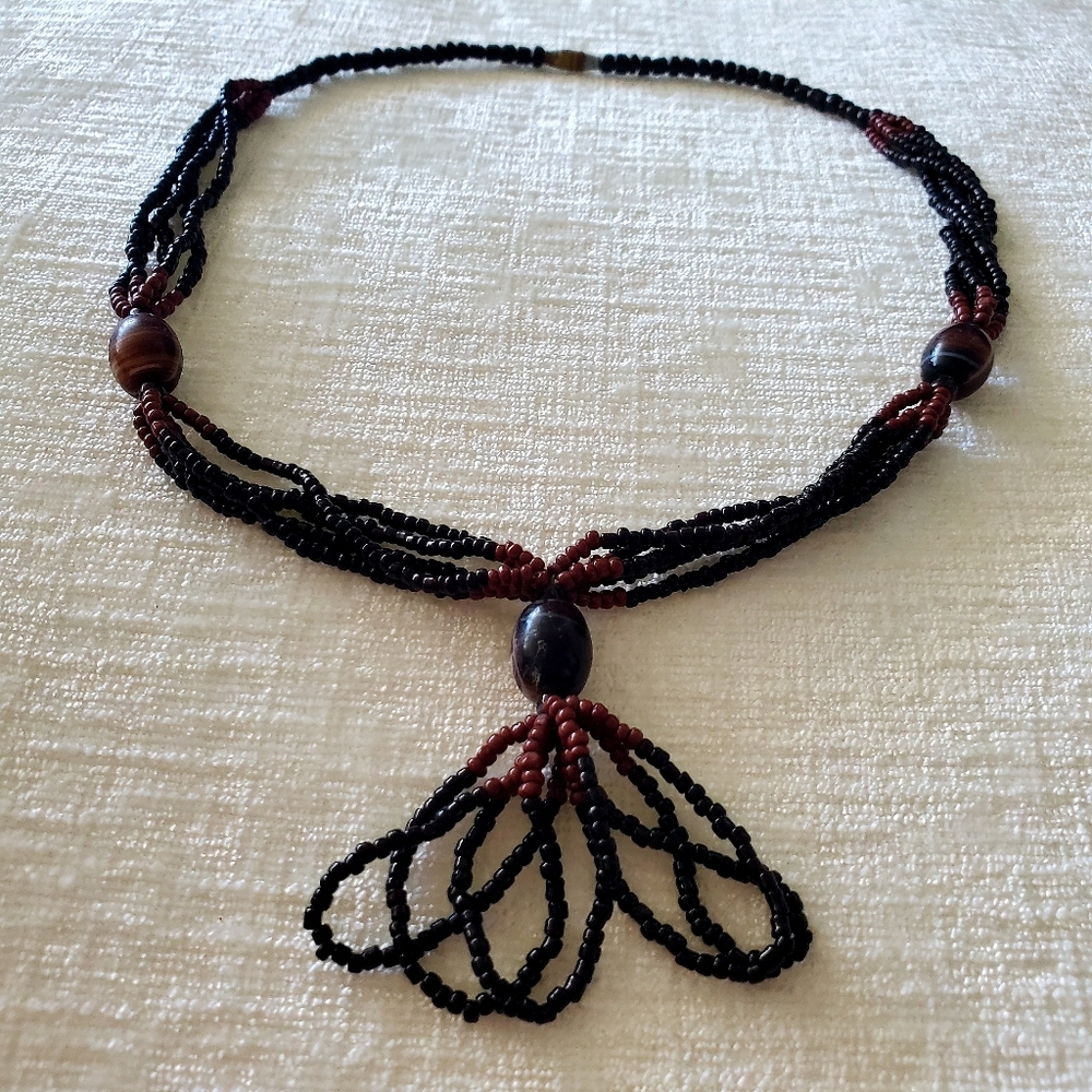 🇬🇭 Ghanian beaded necklace